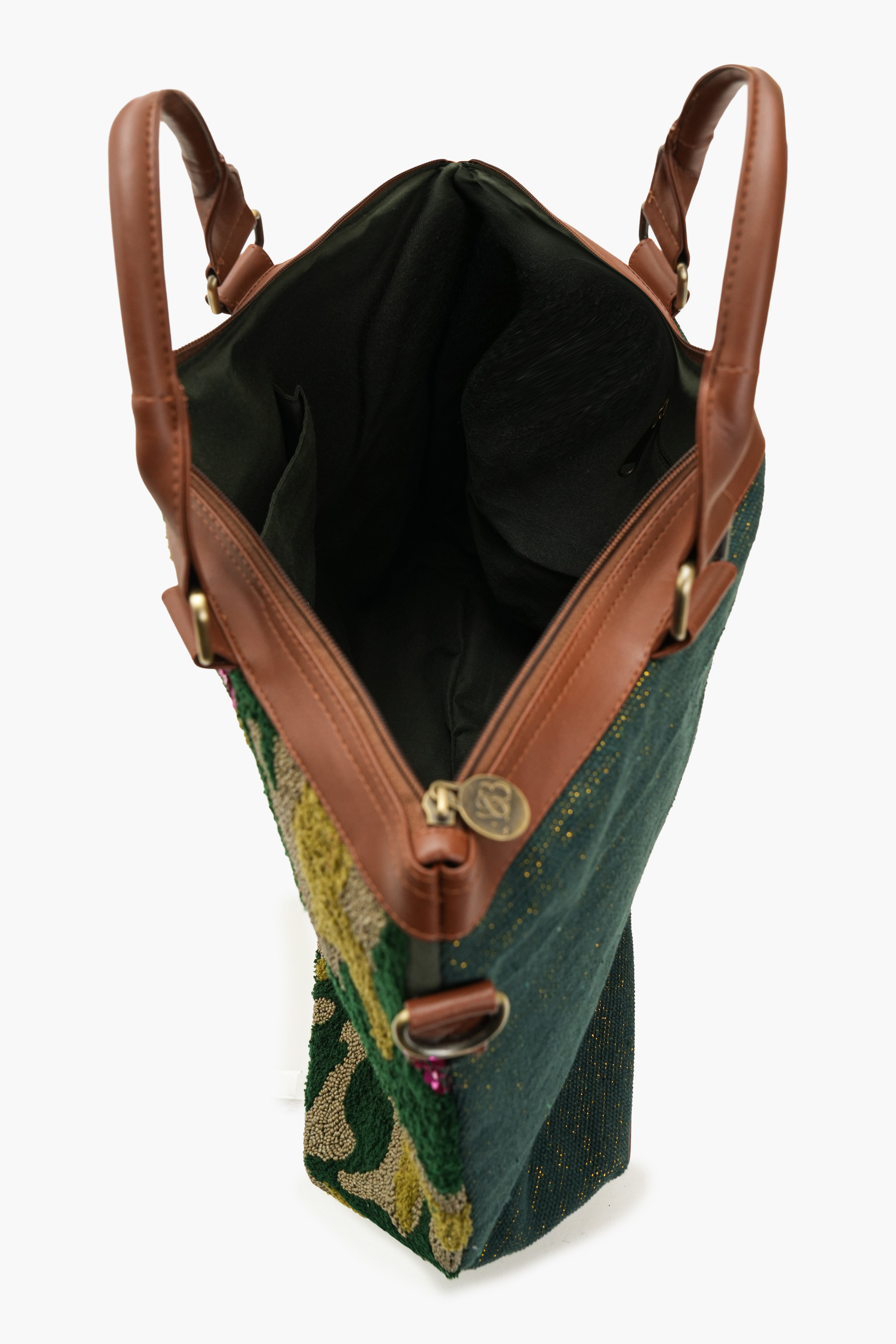 Camo Embellished Weekender Tote