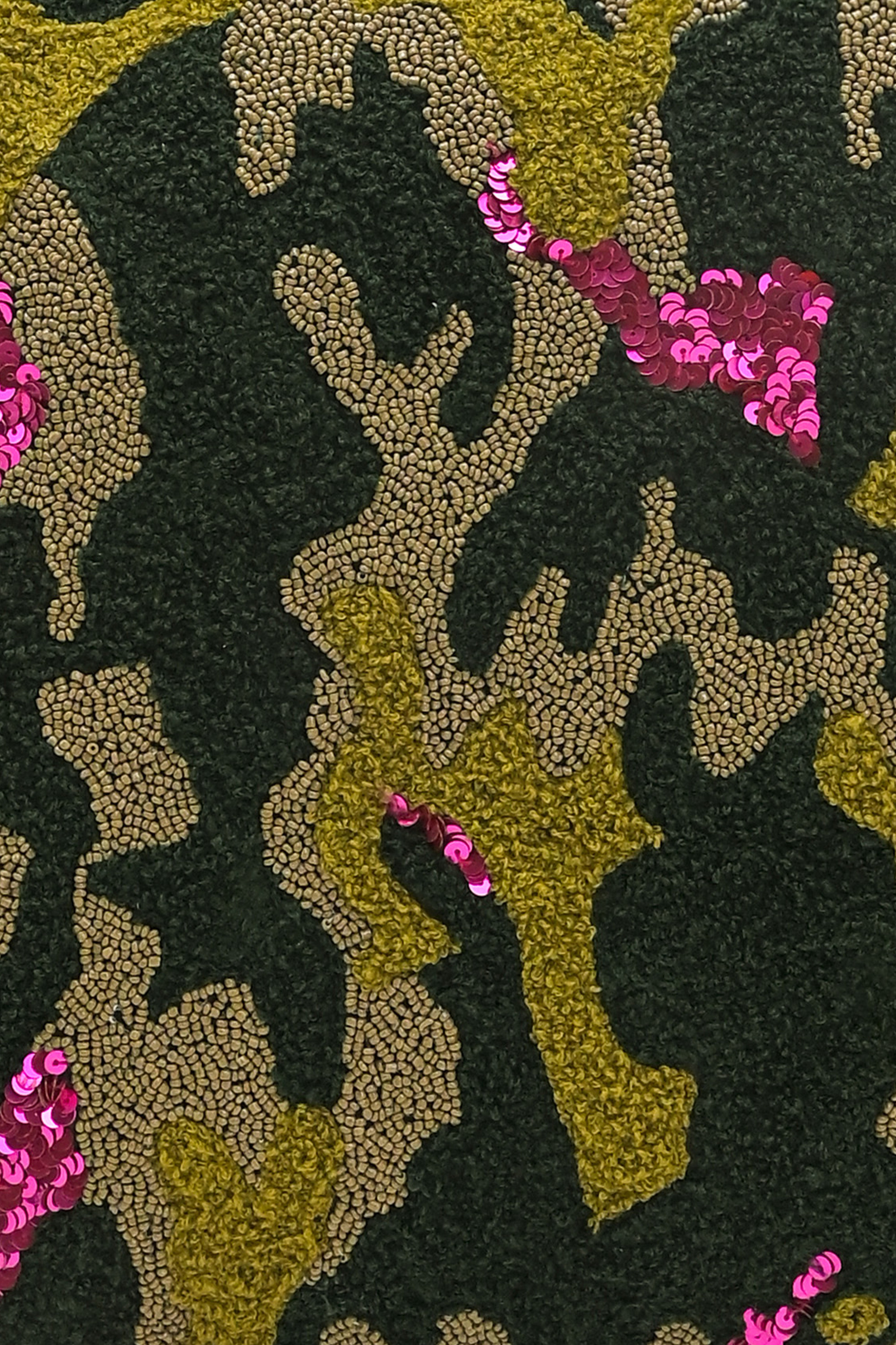 Camo Embellished Weekender Tote