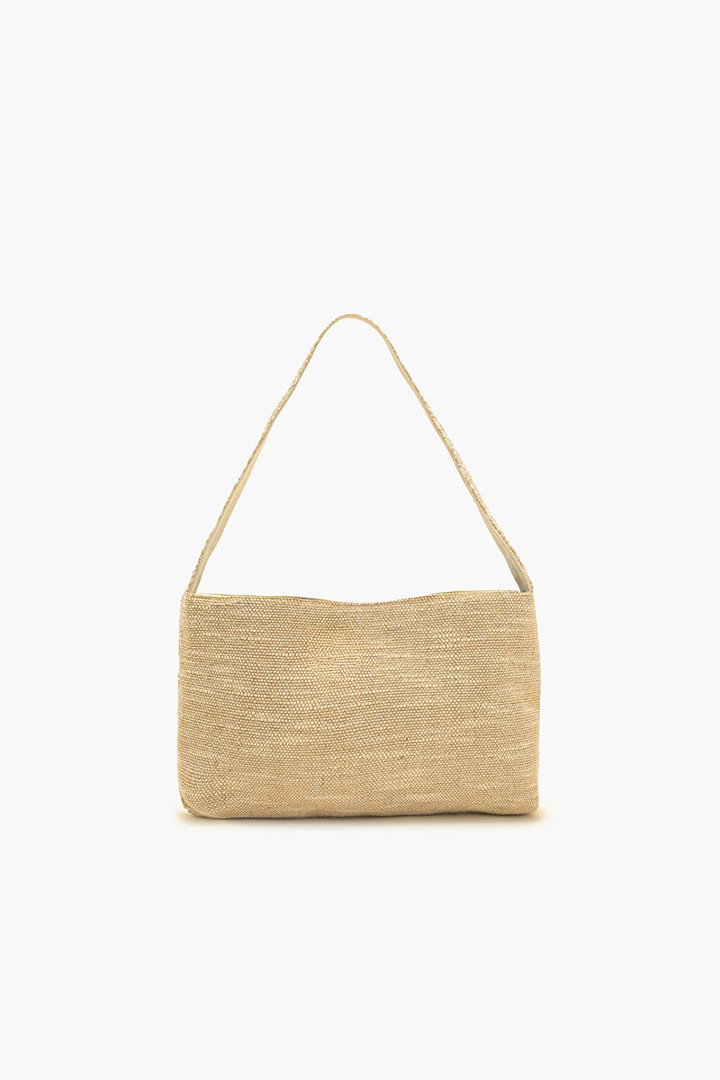 Sea Turtle Shell Beaded Large Shoulder Bag