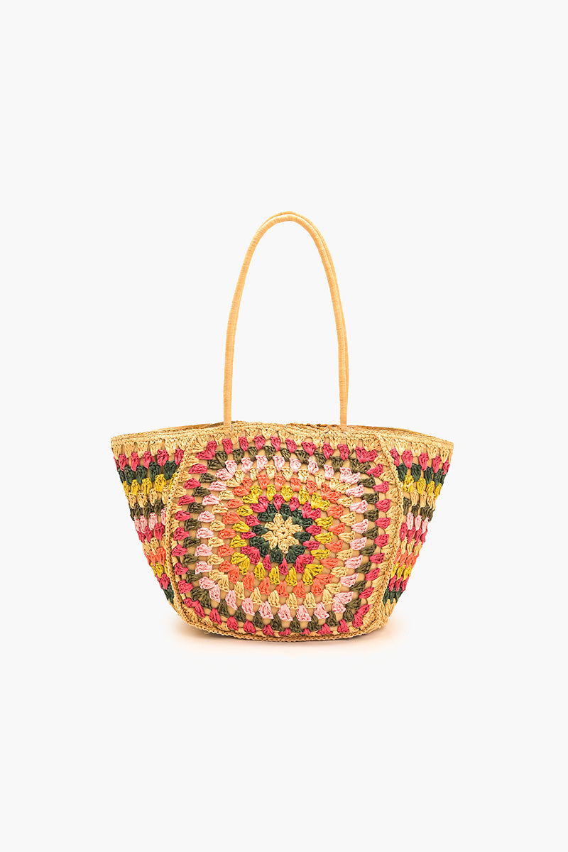Oversized Raffia Beach Tote