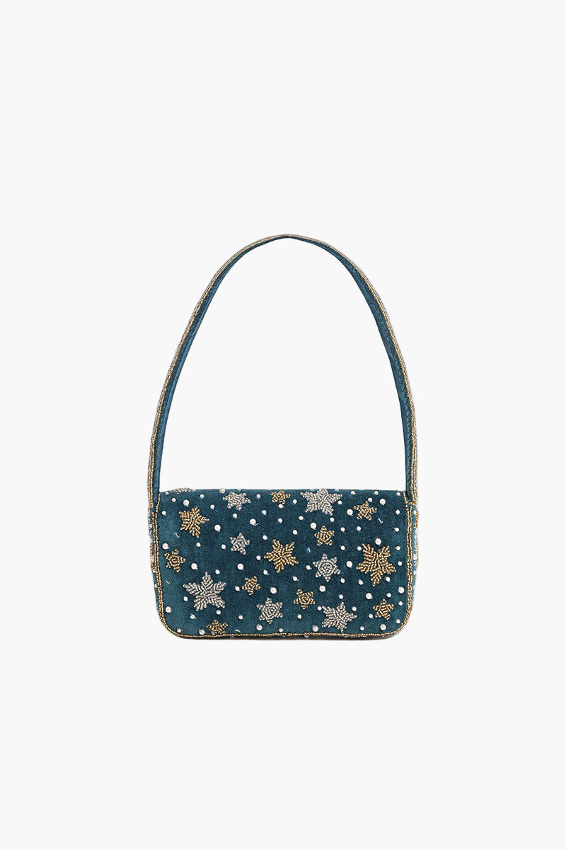 Star Beaded Party Shoulder Bag