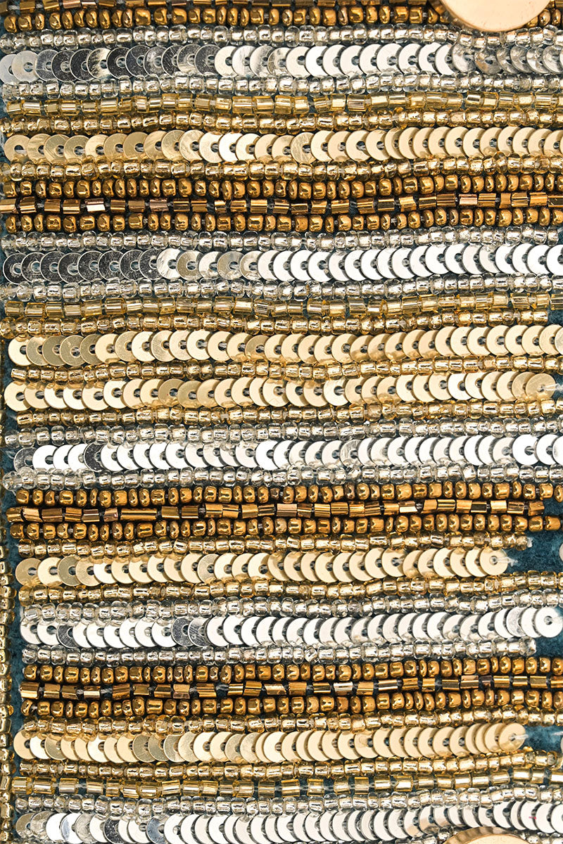 Star Beaded Party Shoulder Bag