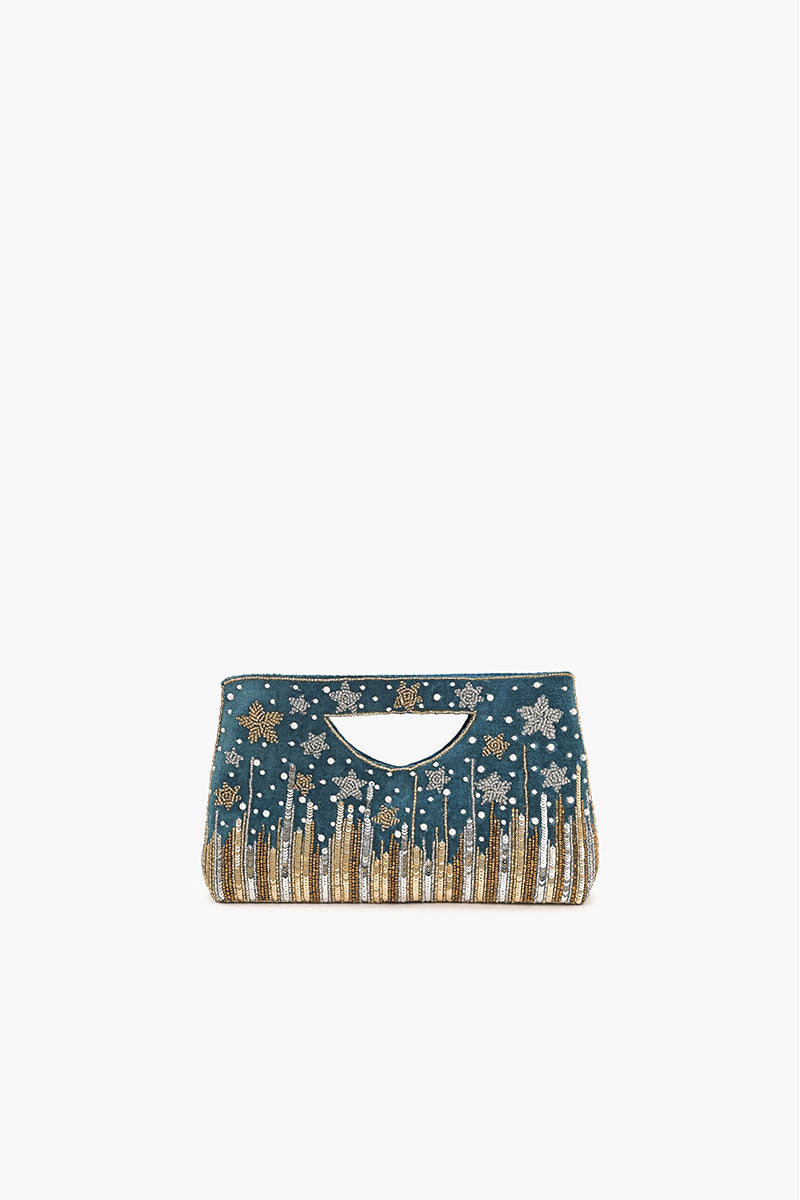 Star Beaded Party Handheld Clutch