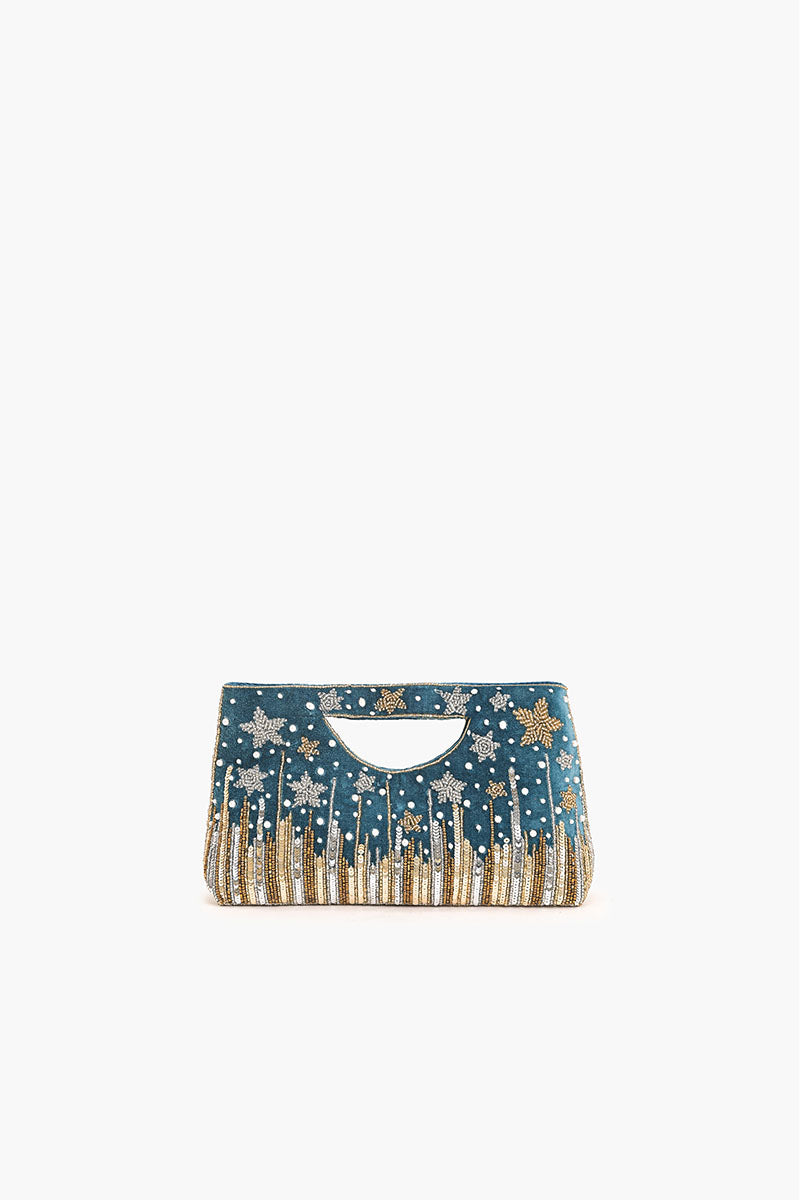 Star Beaded Party Handheld Clutch