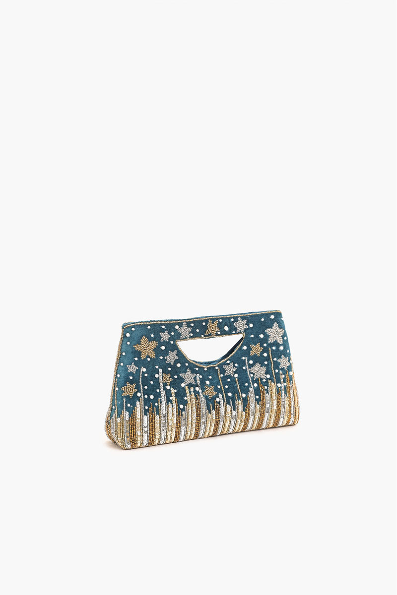 Star Beaded Party Handheld Clutch