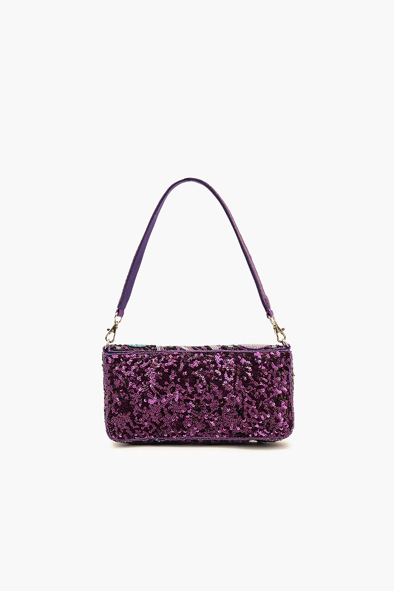 Jelly Fish Beaded Shoulder Bag