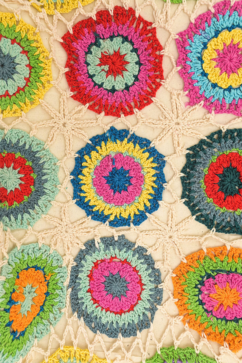 Dena Crochet Beach Tote