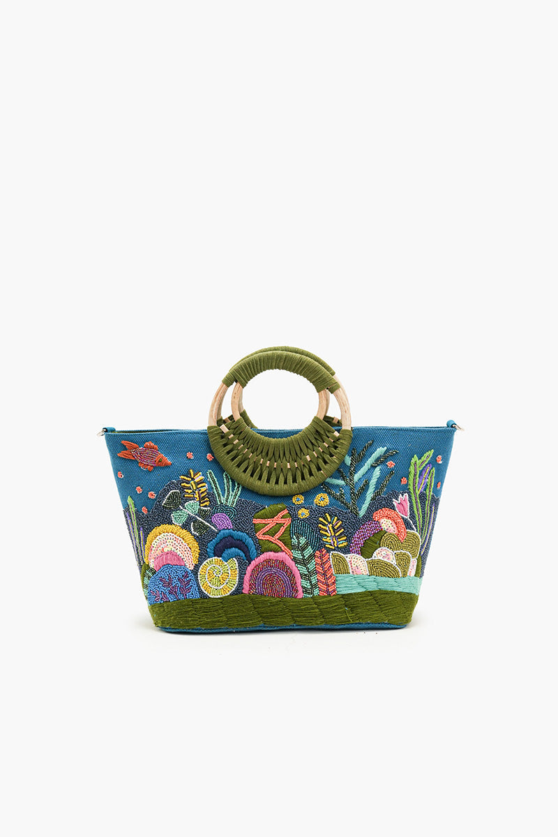 Ocean Inspired Mini Tote