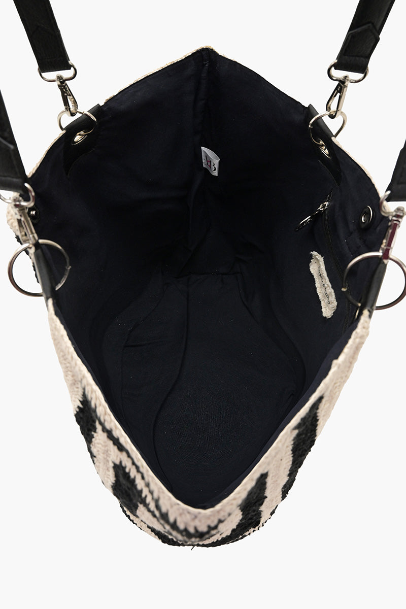 Square Crochet Oversized Tote