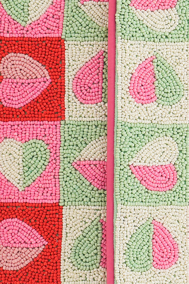 Sweetheart Hand-Beaded Romantic Shoulder Bag