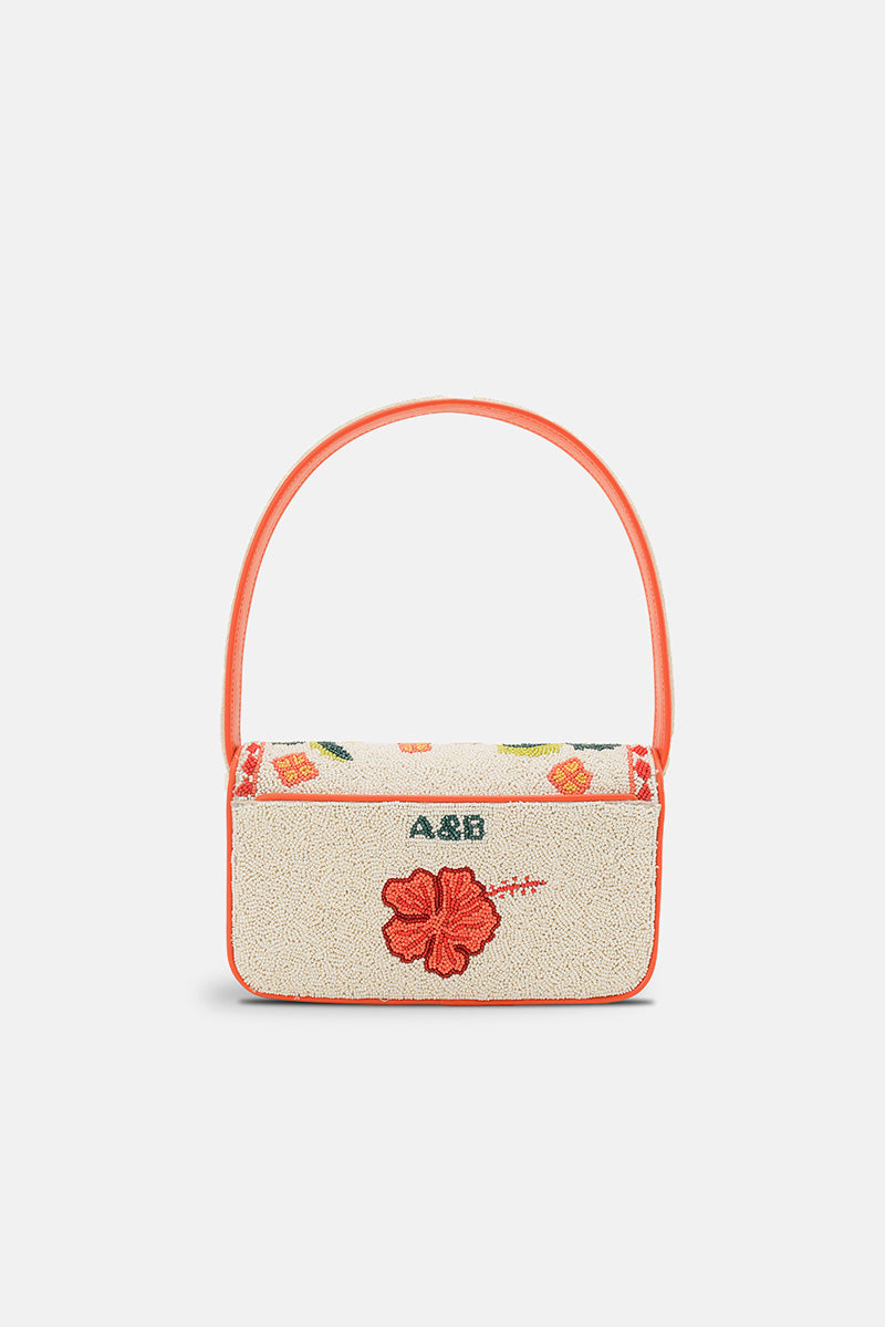 Rio Rhythm Vibrant Beaded Artisan Shoulder Bag