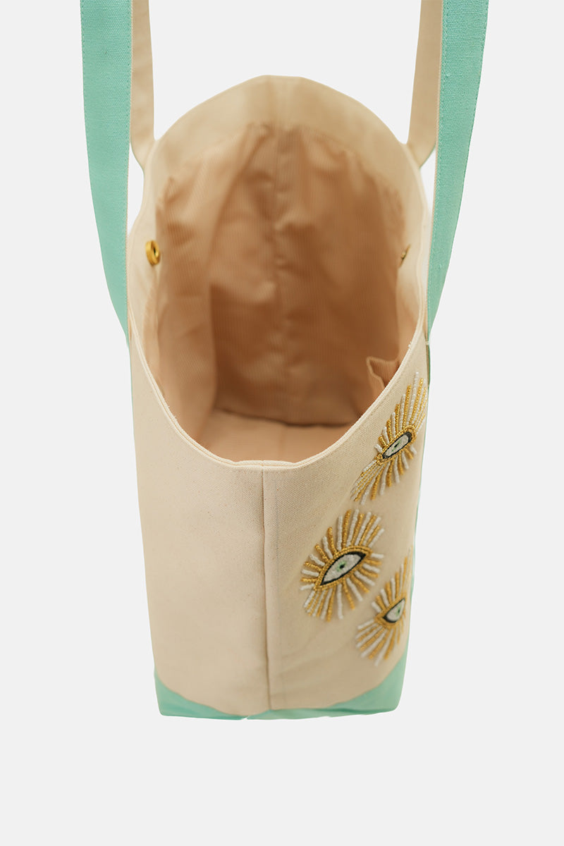 Mystic Protection Evil Eye Boat Tote