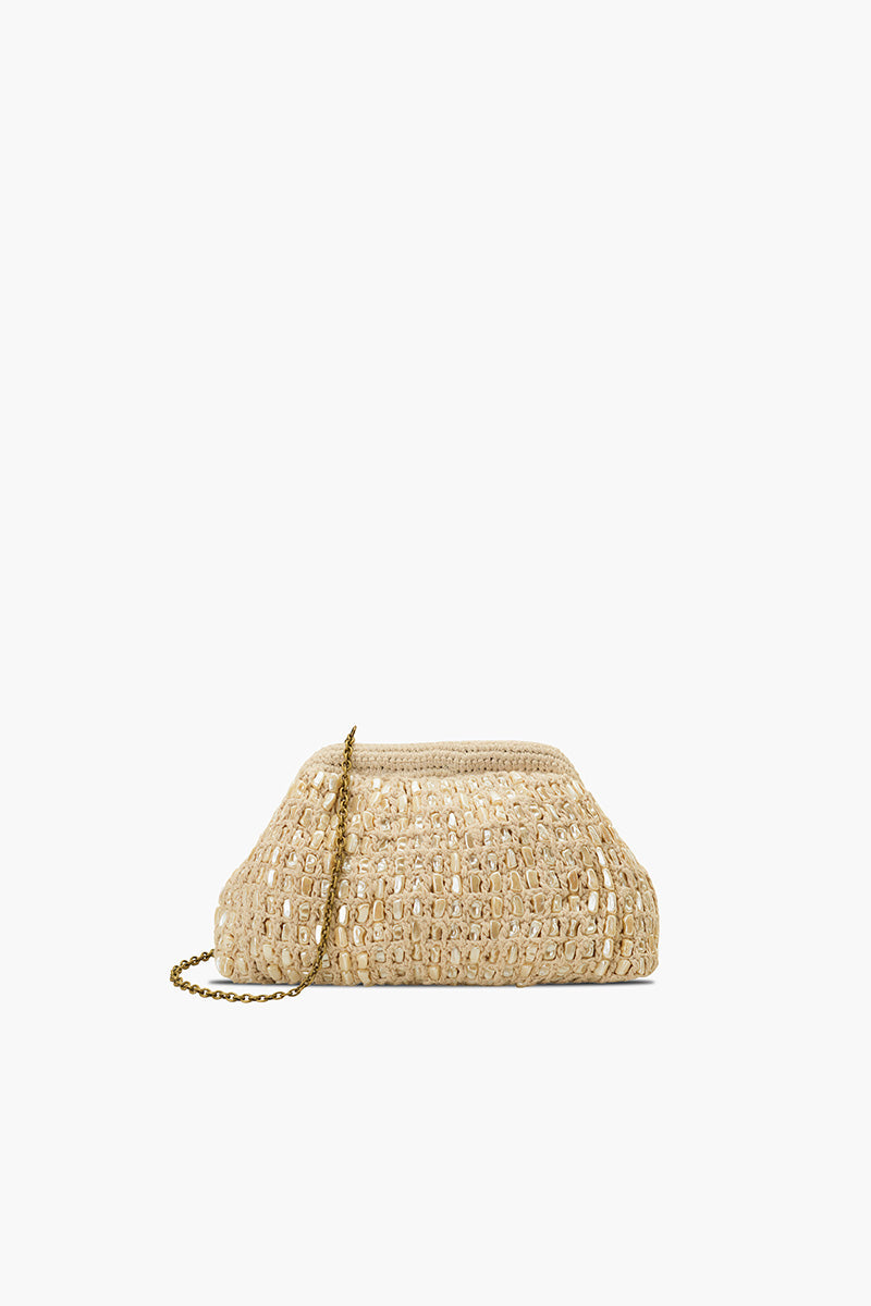 Pearl Sands Sparkle Crossbody Chain Clutch | view 1