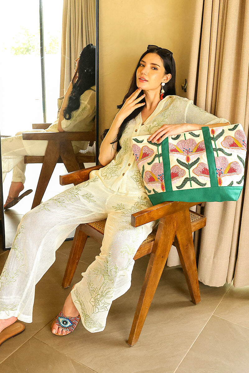 The Bloom Carryall Canvas Tote | view 1