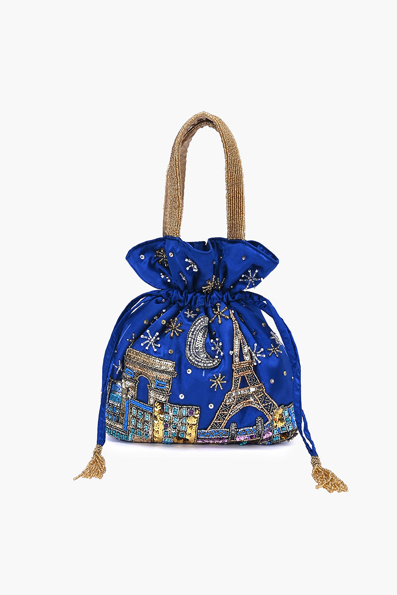 City of Light Drawstring Bag | view 1