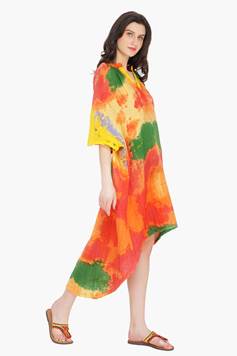 Paradise Tie Dye Long Tunic