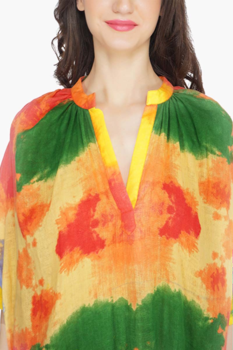 Paradise Tie Dye Long Tunic