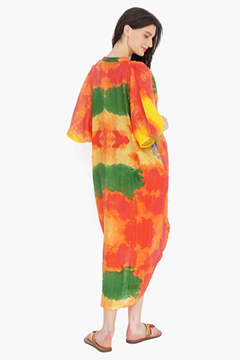 Paradise Tie Dye Long Tunic