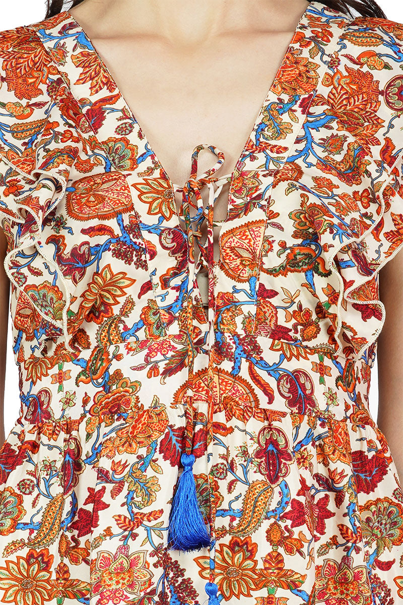 Serena Floral Mini Dress