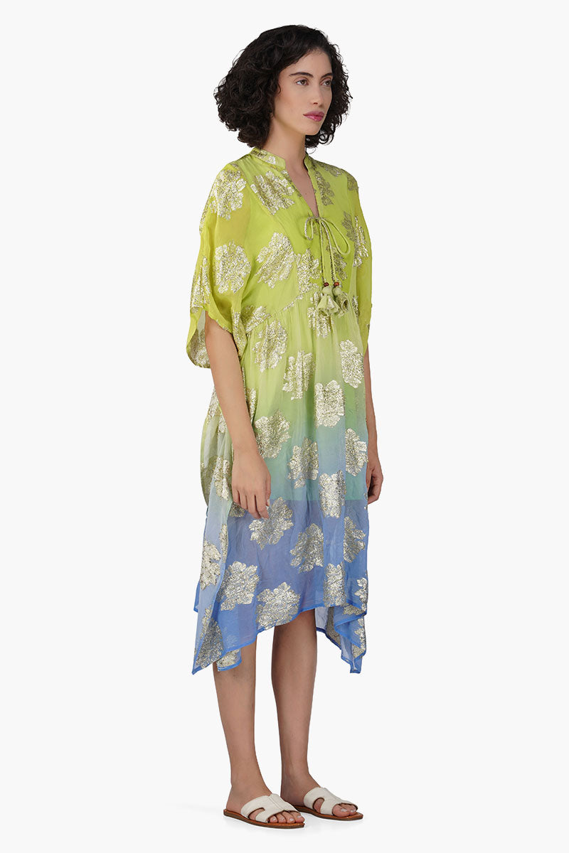 Newrays Lurex Short Kaftan