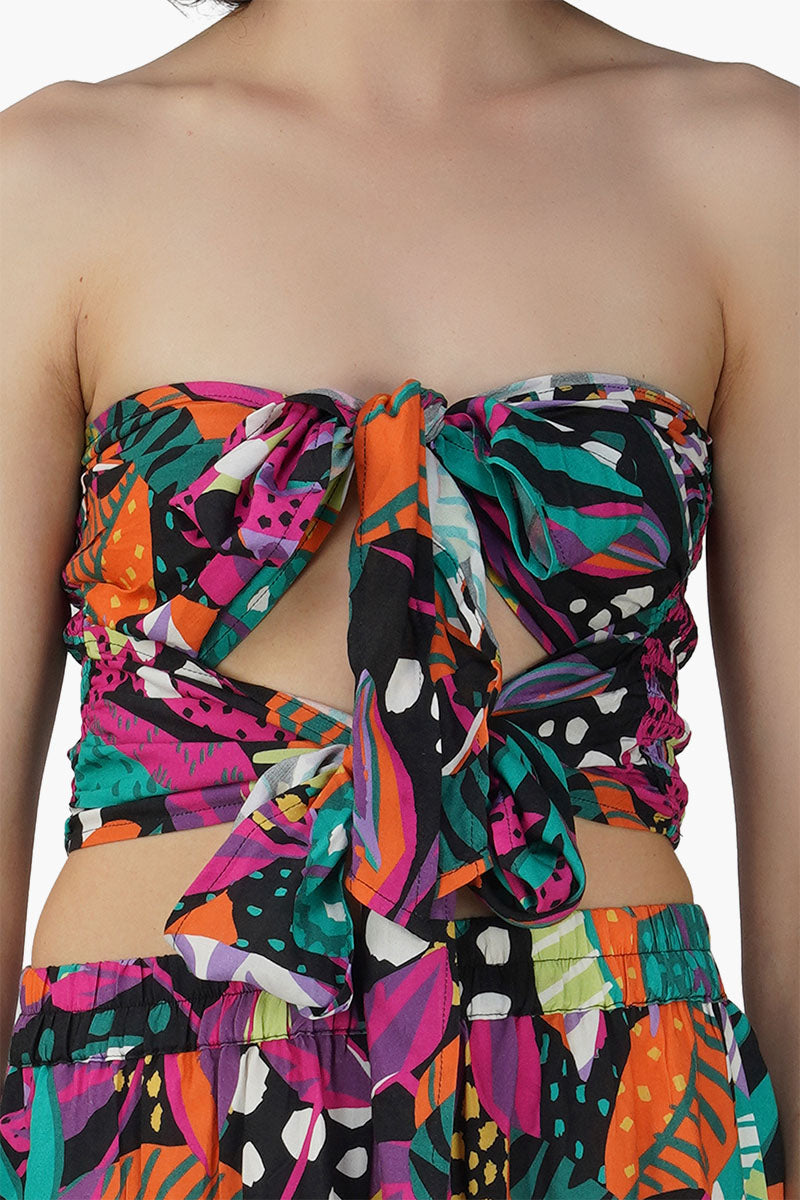 Brazil Color Leafs Pant