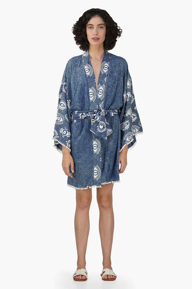 Soul Gypsy Eye Printed Cover Up