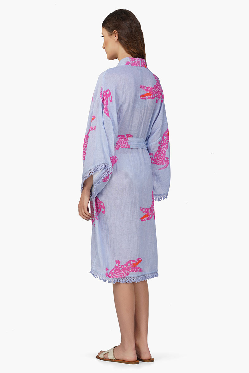 Chasing Croco Lavender Cover Up