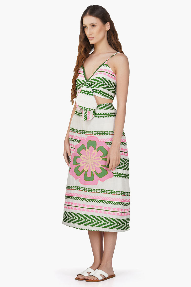 Freesia Y/D Stripe Top