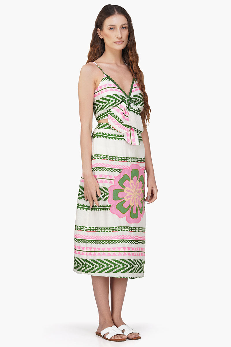 Freesia Y/D Stripe Top