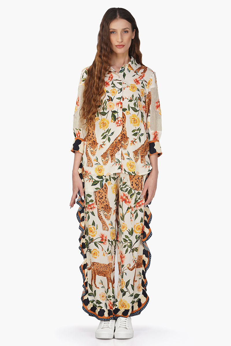 Jungle Cheetah printed Shirt