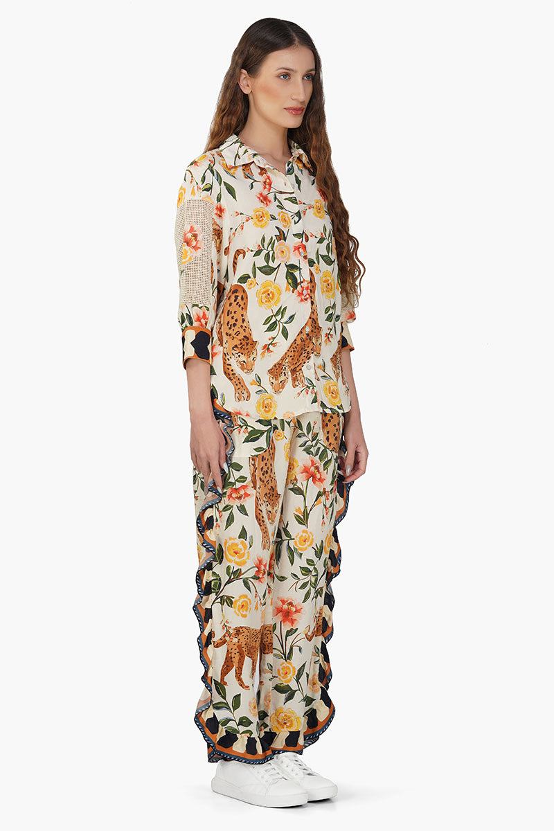 Jungle Cheetah printed Shirt