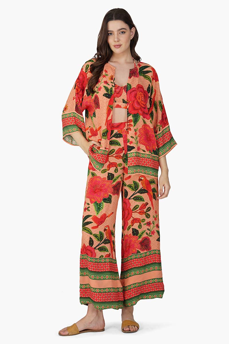 Tropical Bloom Cover Up