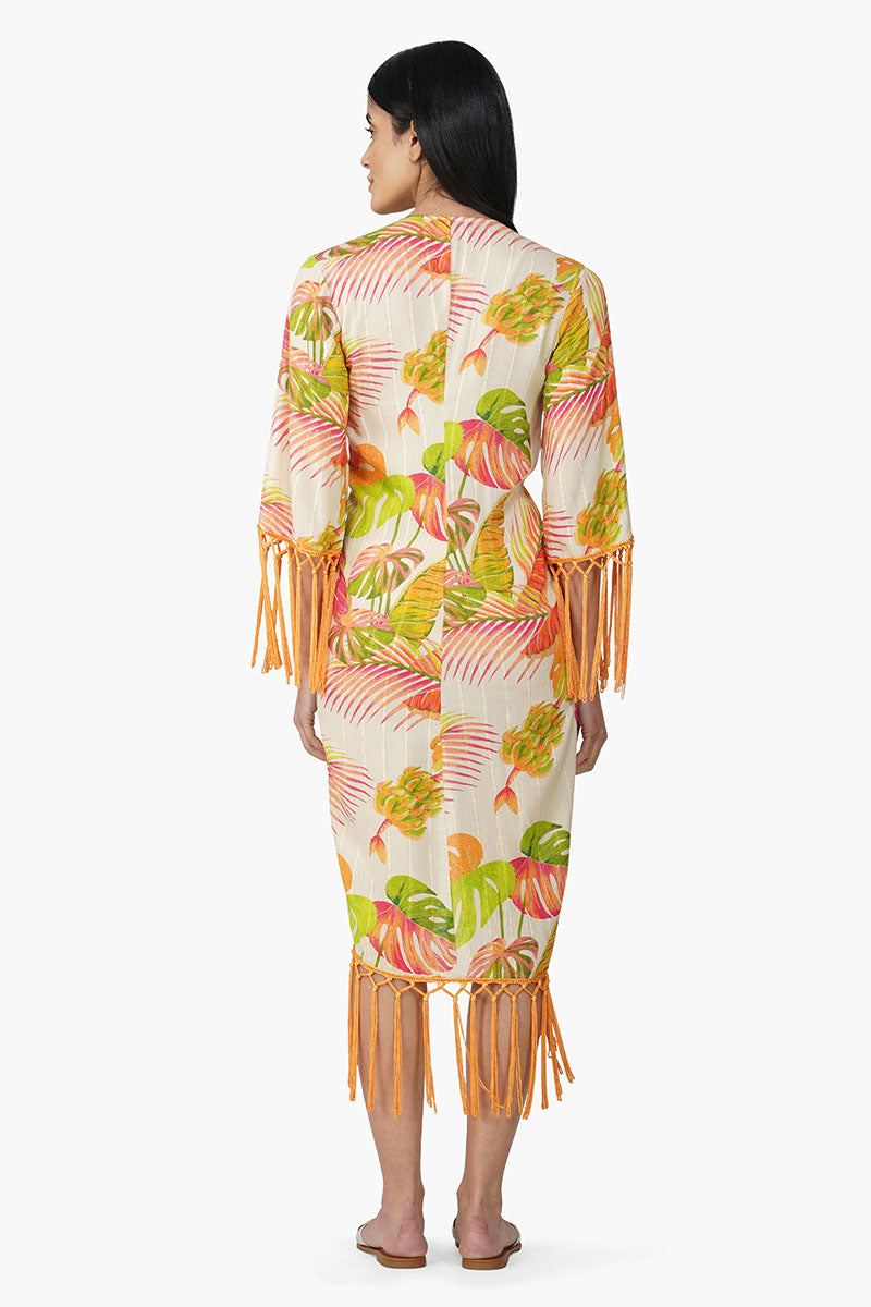 Dua Multi Tropic Printed Cover Up