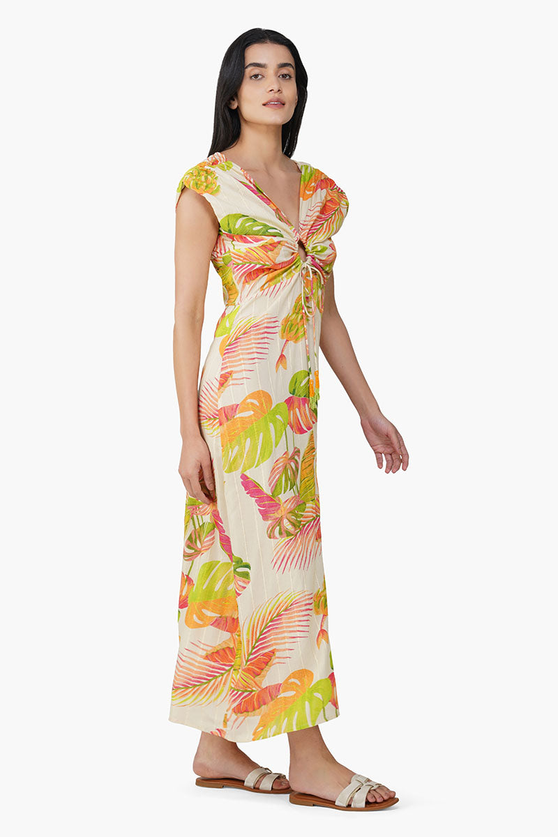 Dua Multi Tropic Printed Maxi Dress
