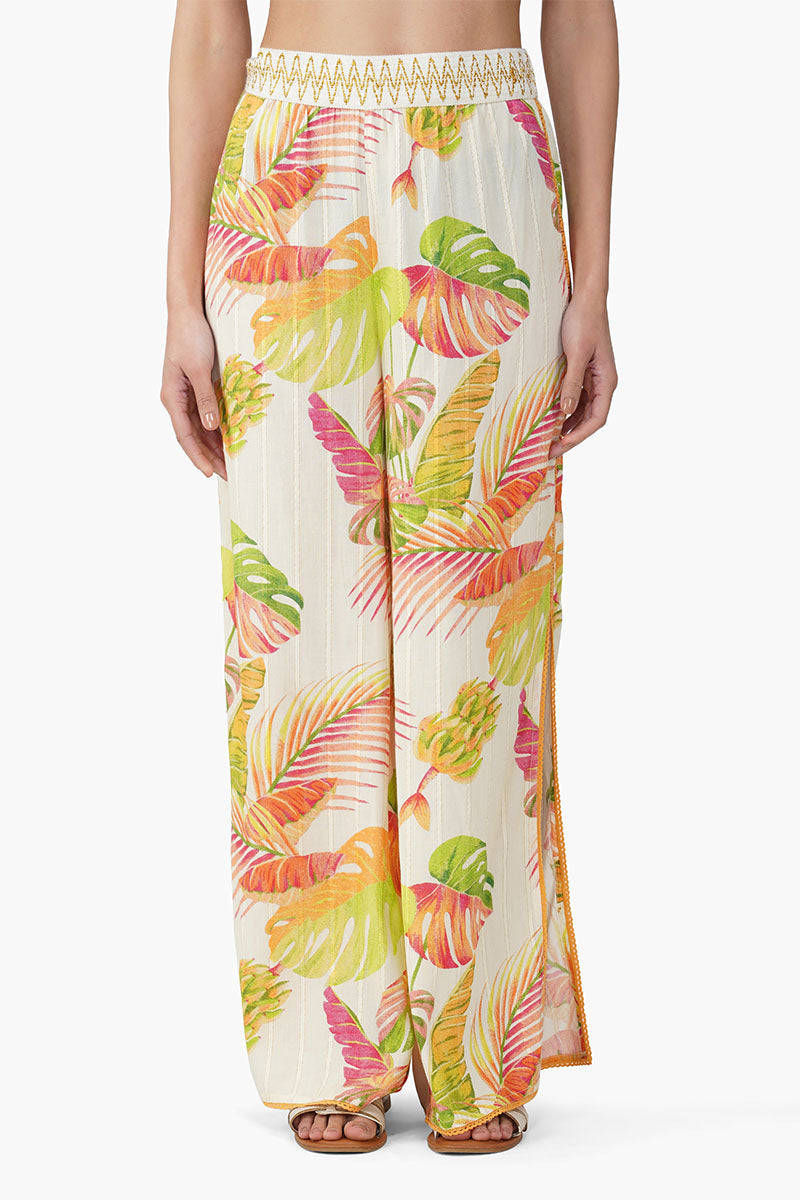 Dua Multi Tropics Printed Flaired Pants