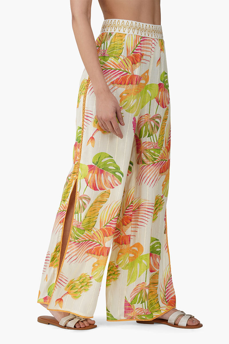 Dua Multi Tropics Printed Flaired Pants