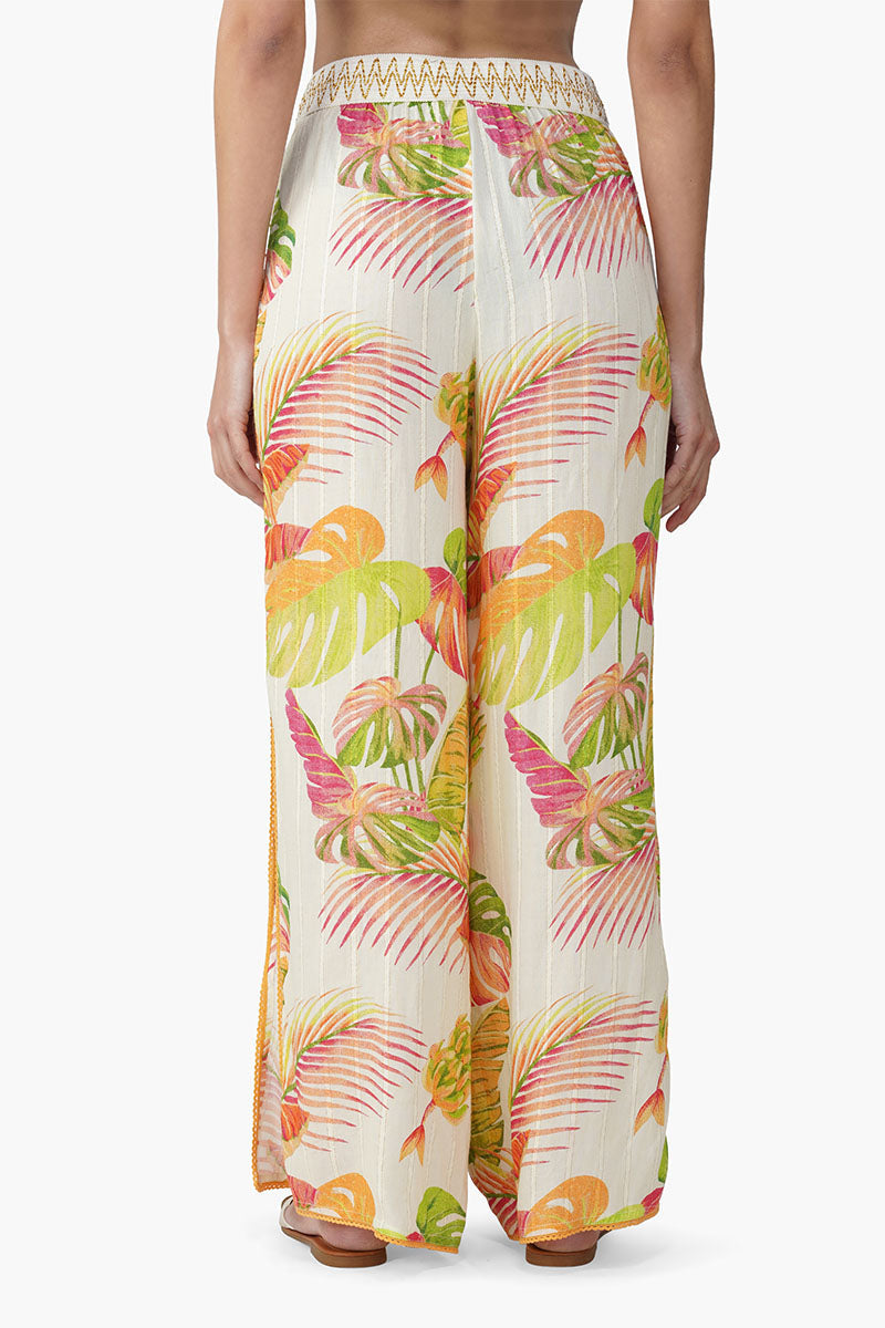 Dua Multi Tropics Printed Flaired Pants