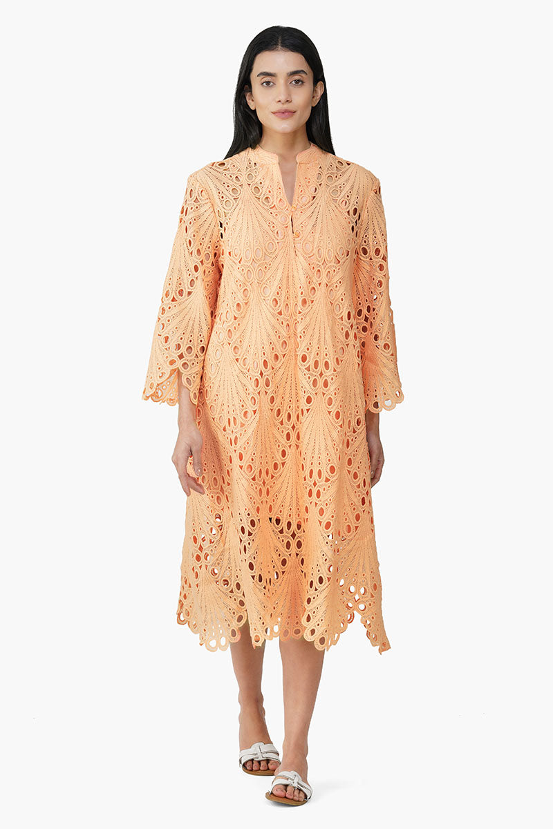 Dream Camille Emb Fabric Cover Up Dress
