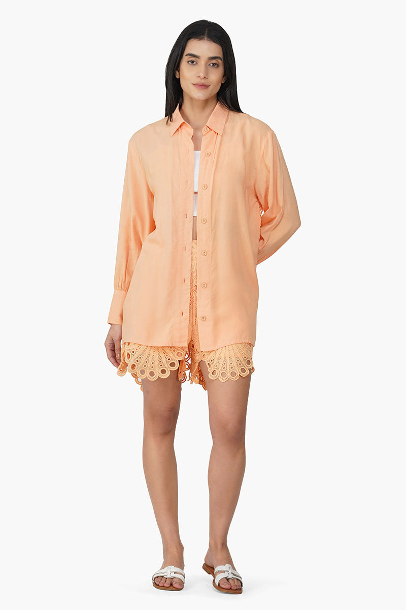 Dream Camille Emb Baggy Shirt