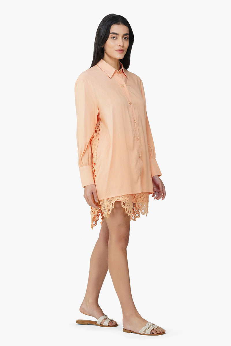 Dream Camille Emb Baggy Shirt