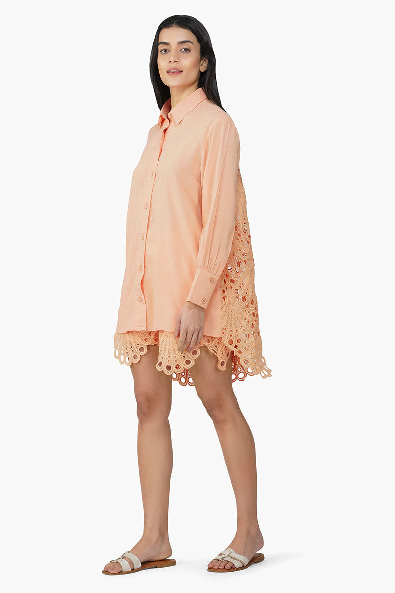 Dream Camille Emb Baggy Shirt