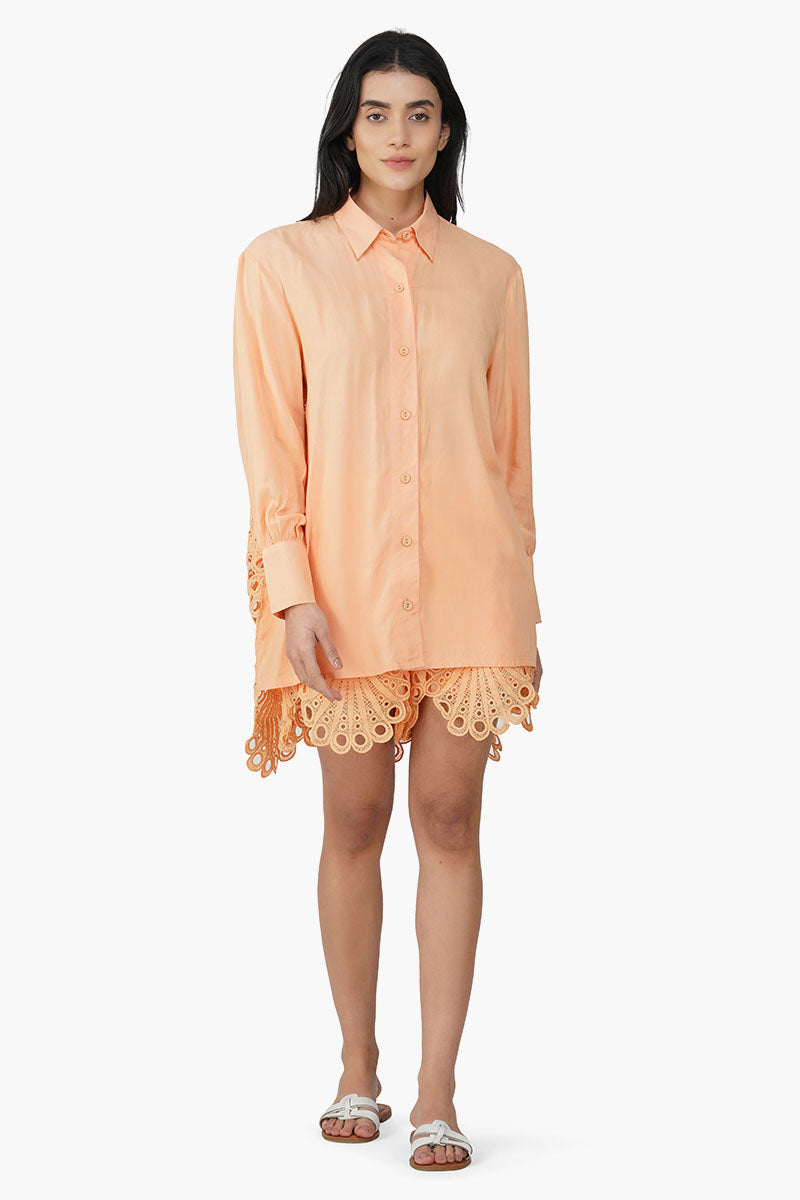 Dream Camille Emb Baggy Short