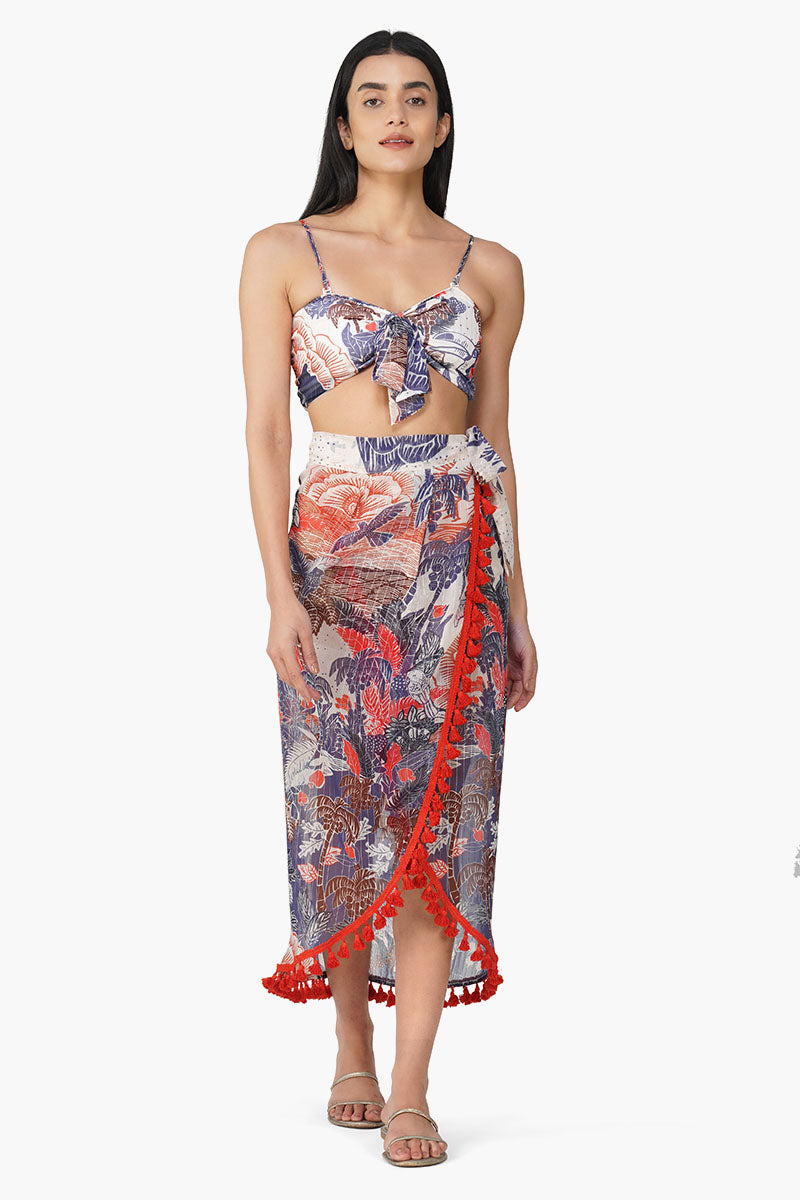 Taste Of Blue Tropics Top