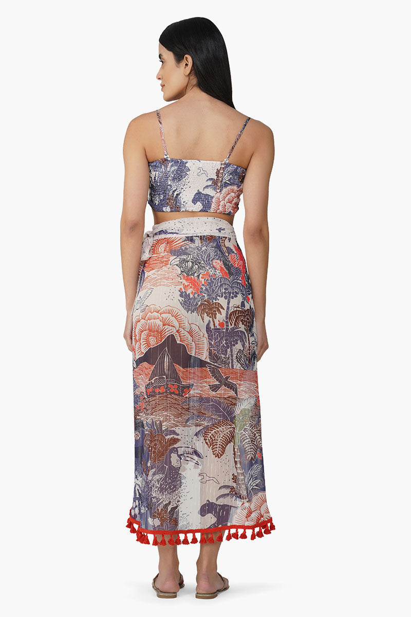 Taste Of Blue Tropics Top