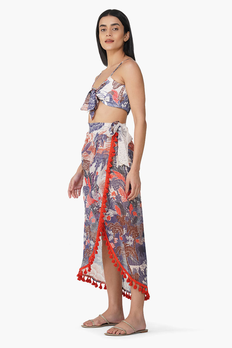 Taste Of Blue Tropics Top