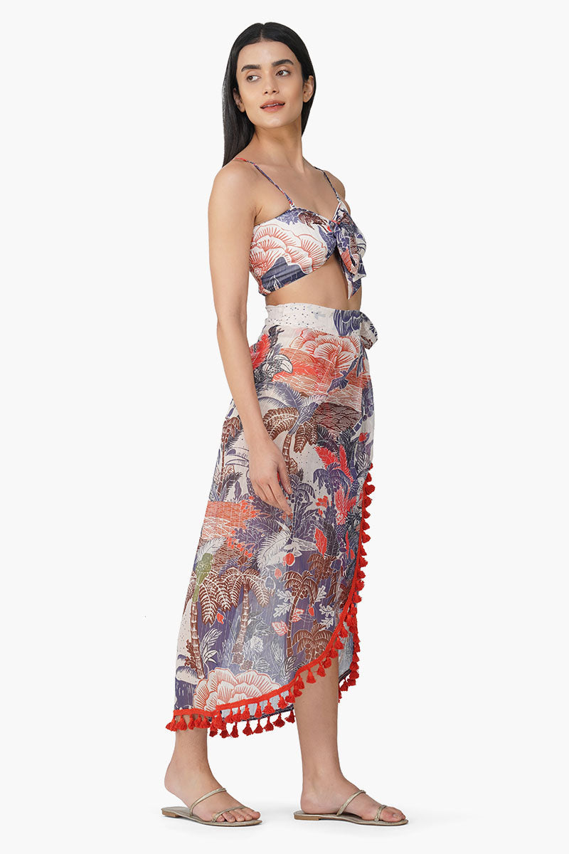 Taste Of Blue Tropics Top