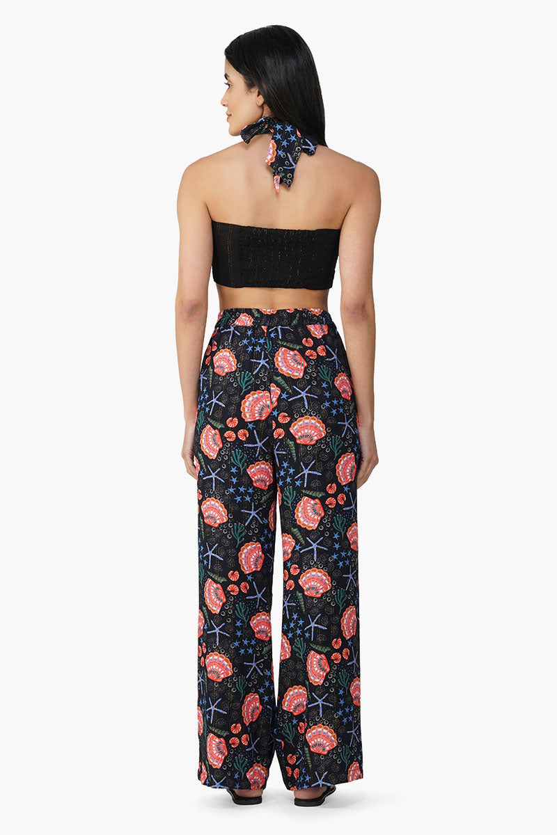 Midnight Shell Embellished Pant