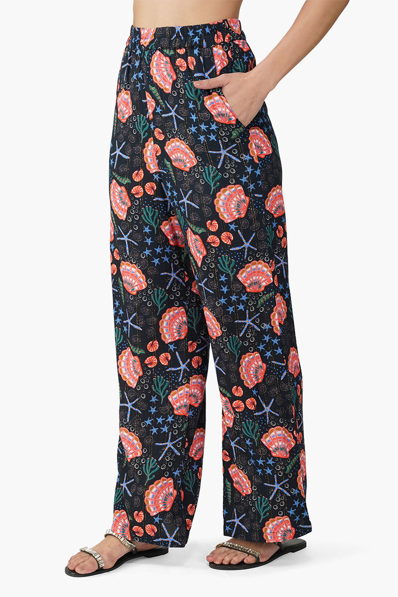 Midnight Shell Embellished Top