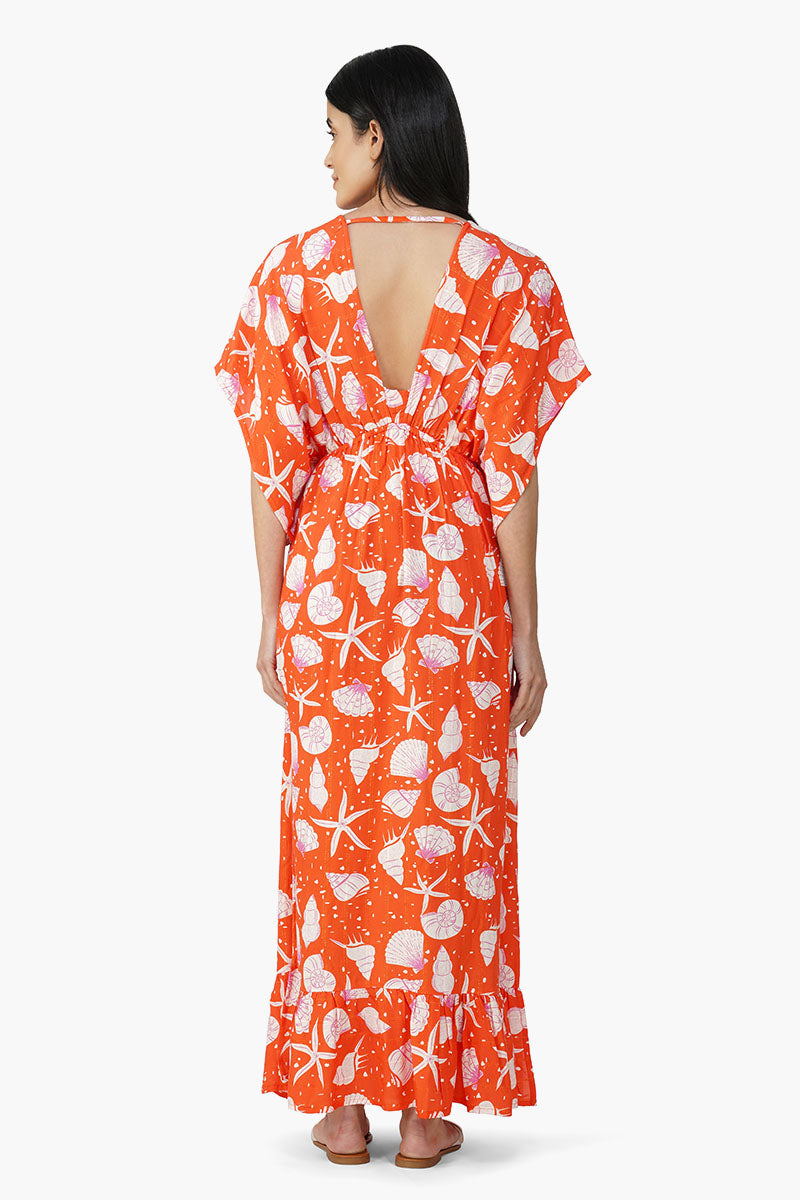 Coralina Printed Maxi Dress
