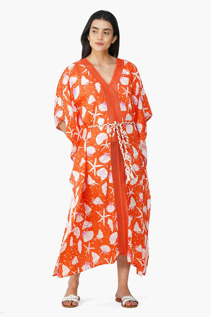 Coralina Printed Kaftan